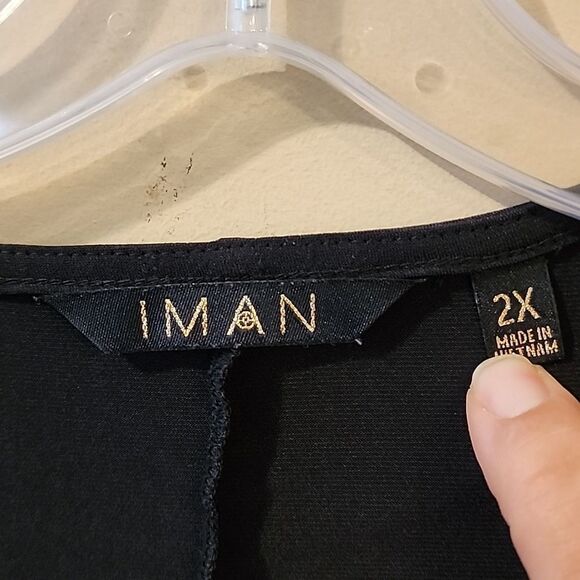 Beautiful IMAN top 2X perfect condition - Picture 2 of 5